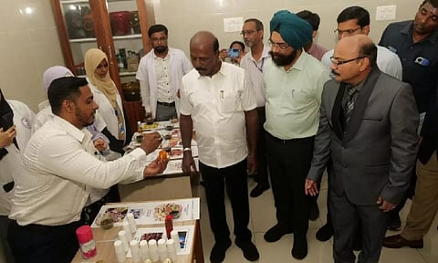 Health minister Ma Subramanian inspects Unani Medical Unit at KCSSH Guindy