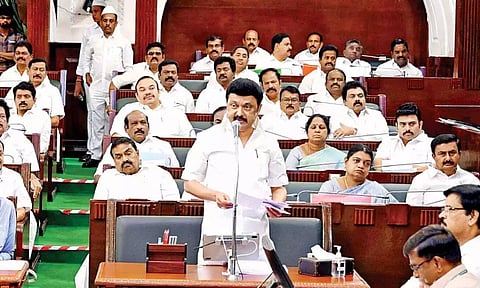 Chief Minister M K Stalin