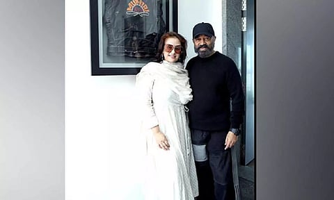 Manisha Koirala and Kamal Haasan (Photo: ANI)