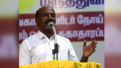 Health minister Ma Subramanian