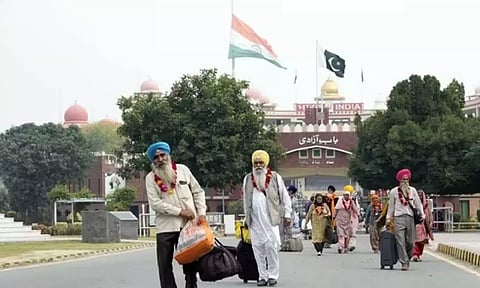 A total of 2,470 pilgrims from India went to Pakistan last week for the Vaisakhi (Baisakhi) celebrations (AP)