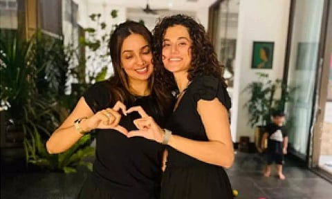 Kanika Dhillon, Taapsee Pannu (IANS)