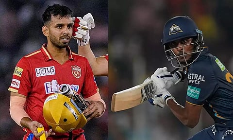 Jitesh Sharma; Sai Sudharsan (PTI)