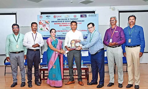 SRM IST students pledge to combat drug abuse