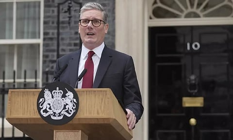 Britain's Labour Party PM Keir Starmer (AP)