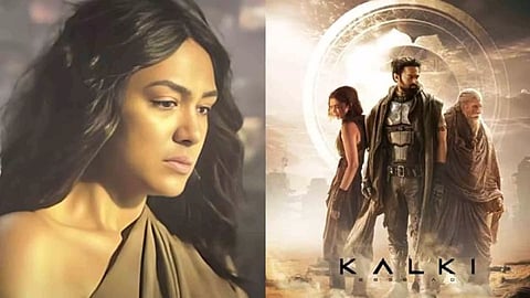  Actress Mrunal Thakur; Still from 'Kalki 2898 AD'