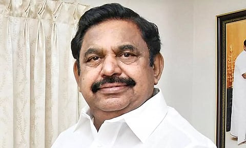 Leader of Opposition and AIADMK general secretary Edappadi K Palaniswami 