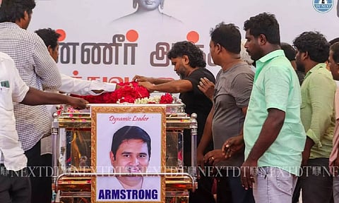 Funeral proceedings of slain BSP state president K Armstrong (Hemanathan M)