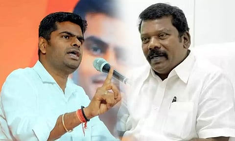 BJP state president Annamalai, TNCC President K Selvaperunthagai