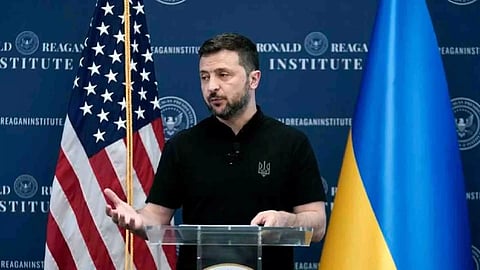 Ukrainian President Volodymyr Zelenskyy 
