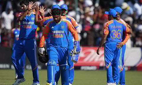 Indian team players (PTI)