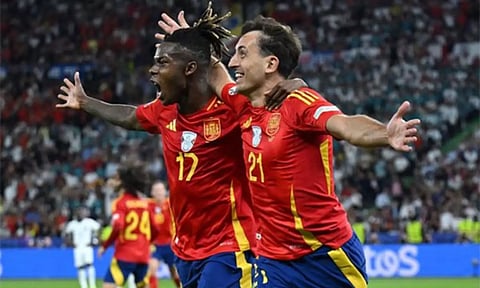 Nico Williams and Mikel Oyarzabal (ANI)