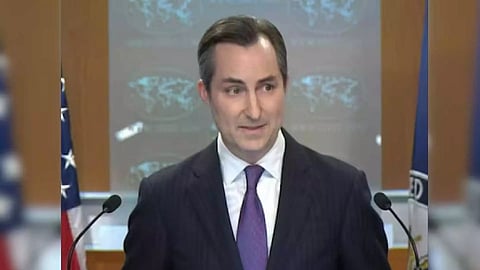 US State Department Spokesperson Matthew Miller (Photo: State Dept/Youtube)