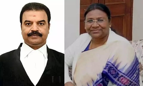 Chief Justice of the Madras High Court R Mahadevan, President Droupadi Murmu
