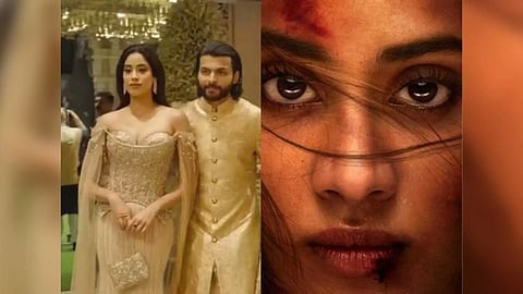 Janhvi Kapoor, Shikhar Pahariya, Ulajh still (Image: ANI, Instagram)