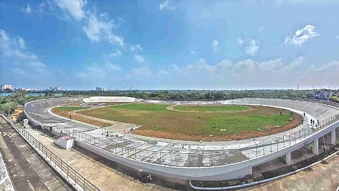  Velodrome at the TNPESU campus (Photo/Justin George)