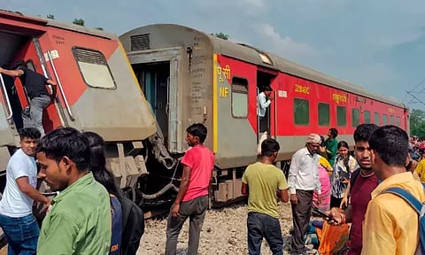 Chandigarh-Dibrugarh Express derails in UP; three dead, 33 injured