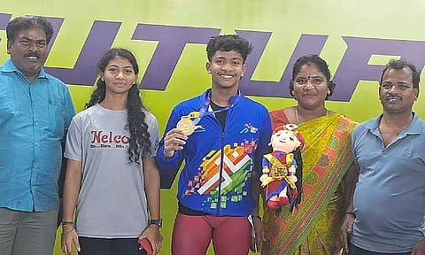 Weightlifter L Dhanush