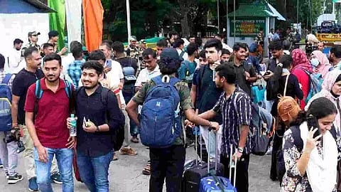379 students entered India in the last two days from violence-hit Bangladesh