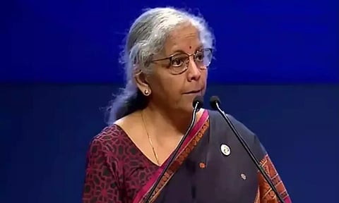 Finance Minister Nirmala Sitharaman