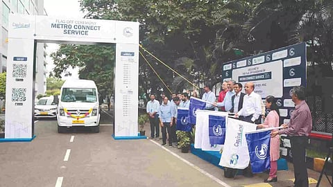 Metro Rail’s last mile connectivity for commuters from Taramani enabled on Monday