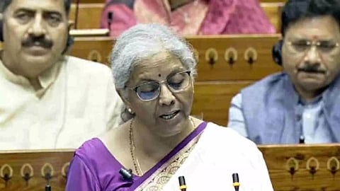 Finance Minister Nirmala Sitharaman