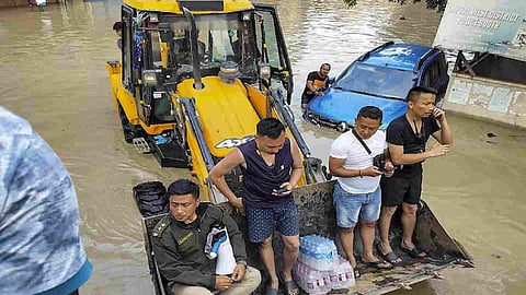 Visual from the spot