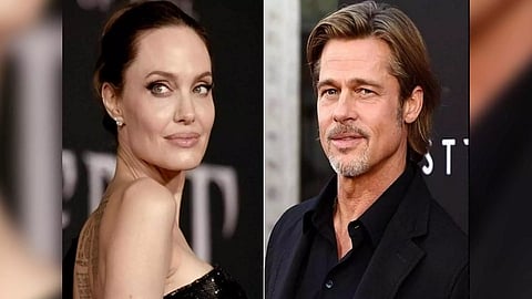 Angelina Jolie and Brad Pitt 