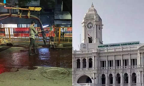 The potholes on the roads are fixed through jet patching machines; GCC