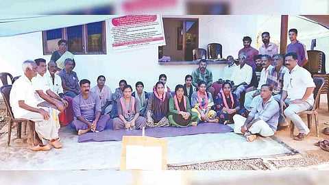 Villagers of Anjukunnu protest against elephant intrusions