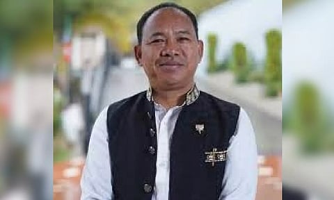 Home Minister Mama Natung (X)