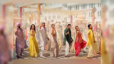 Song poster of Khel Khel Mein (Image; Instagram)