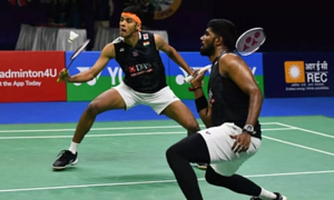 Satwiksairaj Rankireddy and Chirag Shetty (IANS)