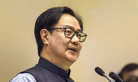 Union minister Kiren Rijiju