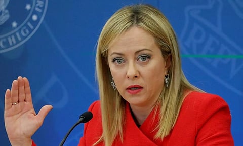  Italy Prime Minister Giorgia Meloni