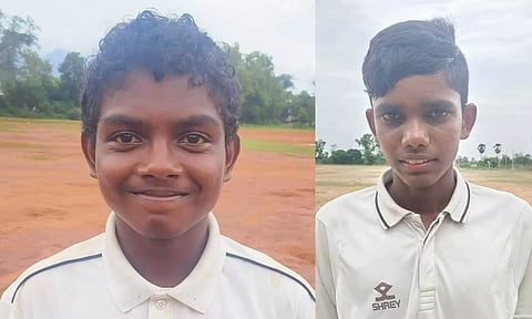 (L-R) T S Immanuel Ester Josese, G Abinesh