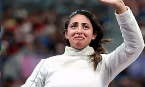 Egyptian fencer Nada Hafez (IANS)