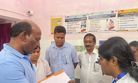 TN Health minister Ma Subramanian conducts surprise inspection at Sivakasi Government Hospital