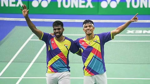 Satwiksairaj Rankireddy and Chirag Shetty