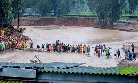 Visual from Kerala landslide