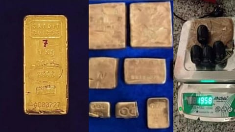 DRI seized gold in the Chennai Airport 
