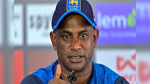 Sri Lankan coach Sanath Jayasuriya