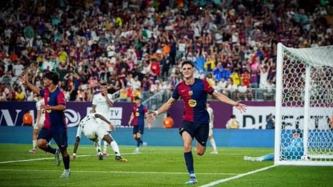 Match between FC Barcelona and Real Madrid (IANS)