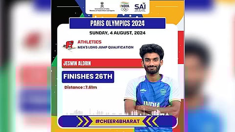 Jeswin Aldrin (Photo: SAI Media/X)