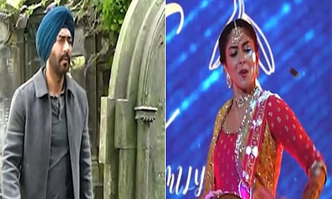 Ajay Devgn, Mrunal Thakur (Instagram)