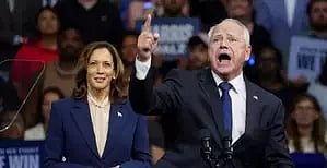 US Vice-President Kamala Harris 