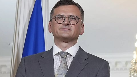 Ukrainian Foreign Minister Dmytro Kuleba (AP)