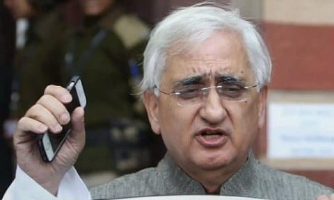 Congress leader Salman Khurshid