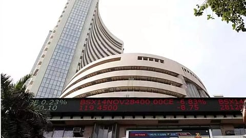 Bombay Stock Exchange (BSE), in Mumbai