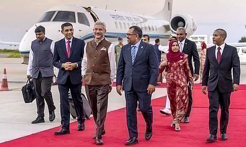 External Affairs Minister S Jaishankar on Friday met Maldivian counterpart Moosa Zammer to discuss all areas of bilateral cooperation